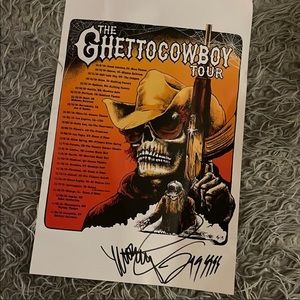 Yelawolf Autographed Poster